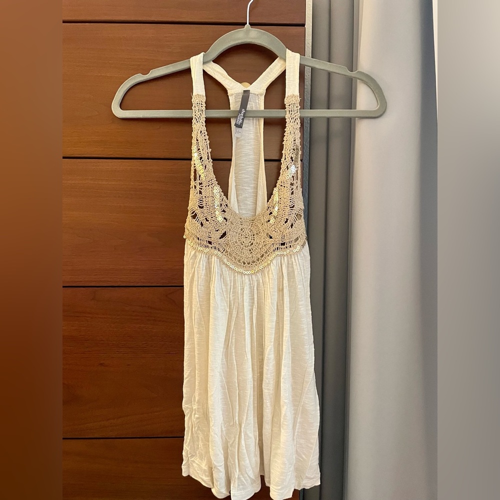 Charlotte Russe Crochet Tank Top Blouse